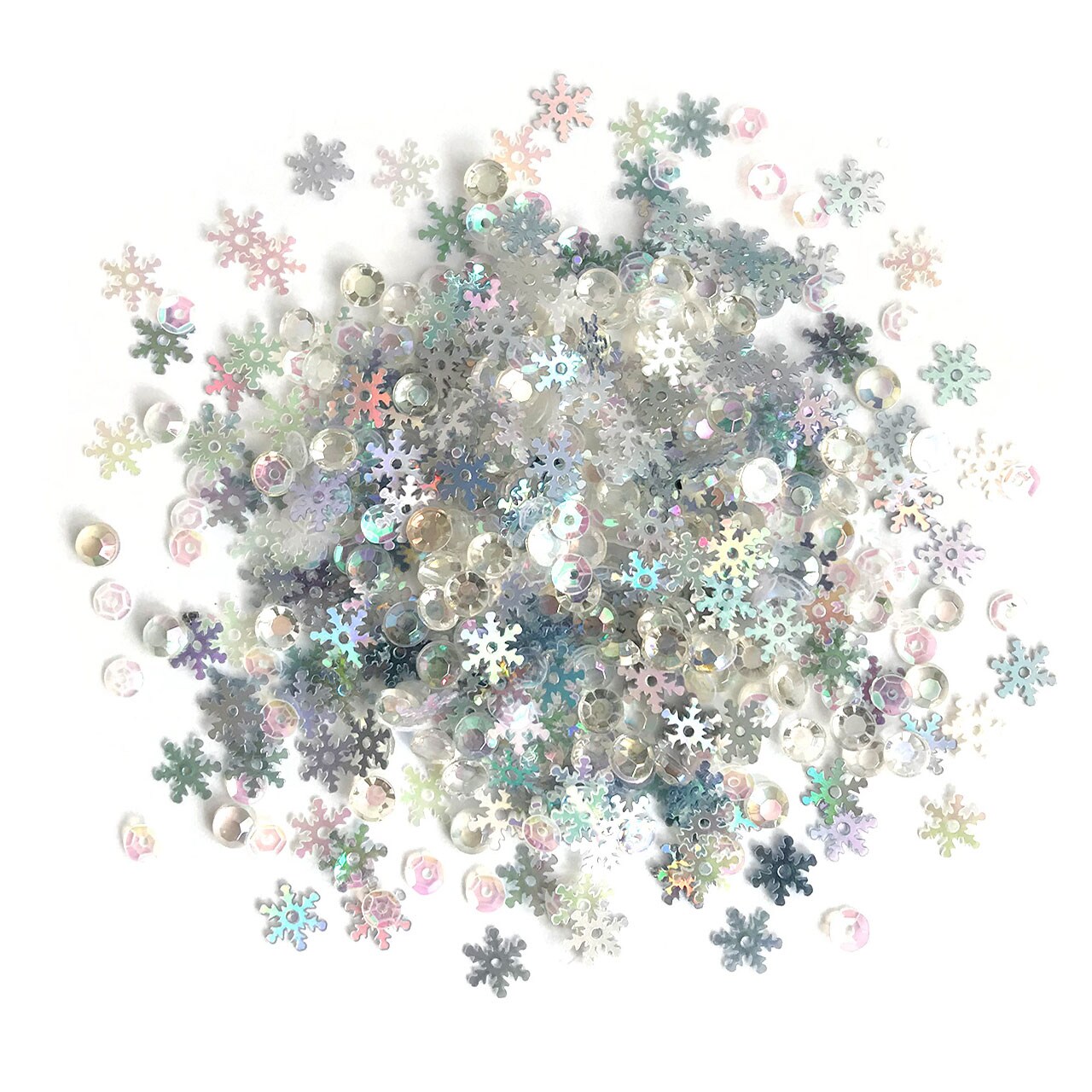 Buttons Galore Sparkletz DIY Craft Embellishments 30 Grams - 3 Packs of December Dream